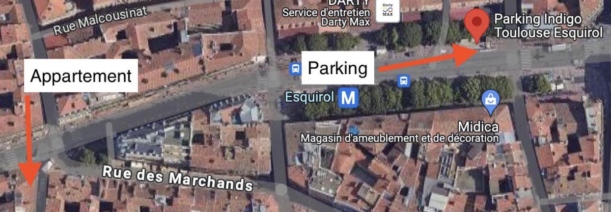 L'Elegant Paradoux - 3 Sdb - 2 Wc - Ascenseur - Parking - Plein Centre Toulouse Exterior photo